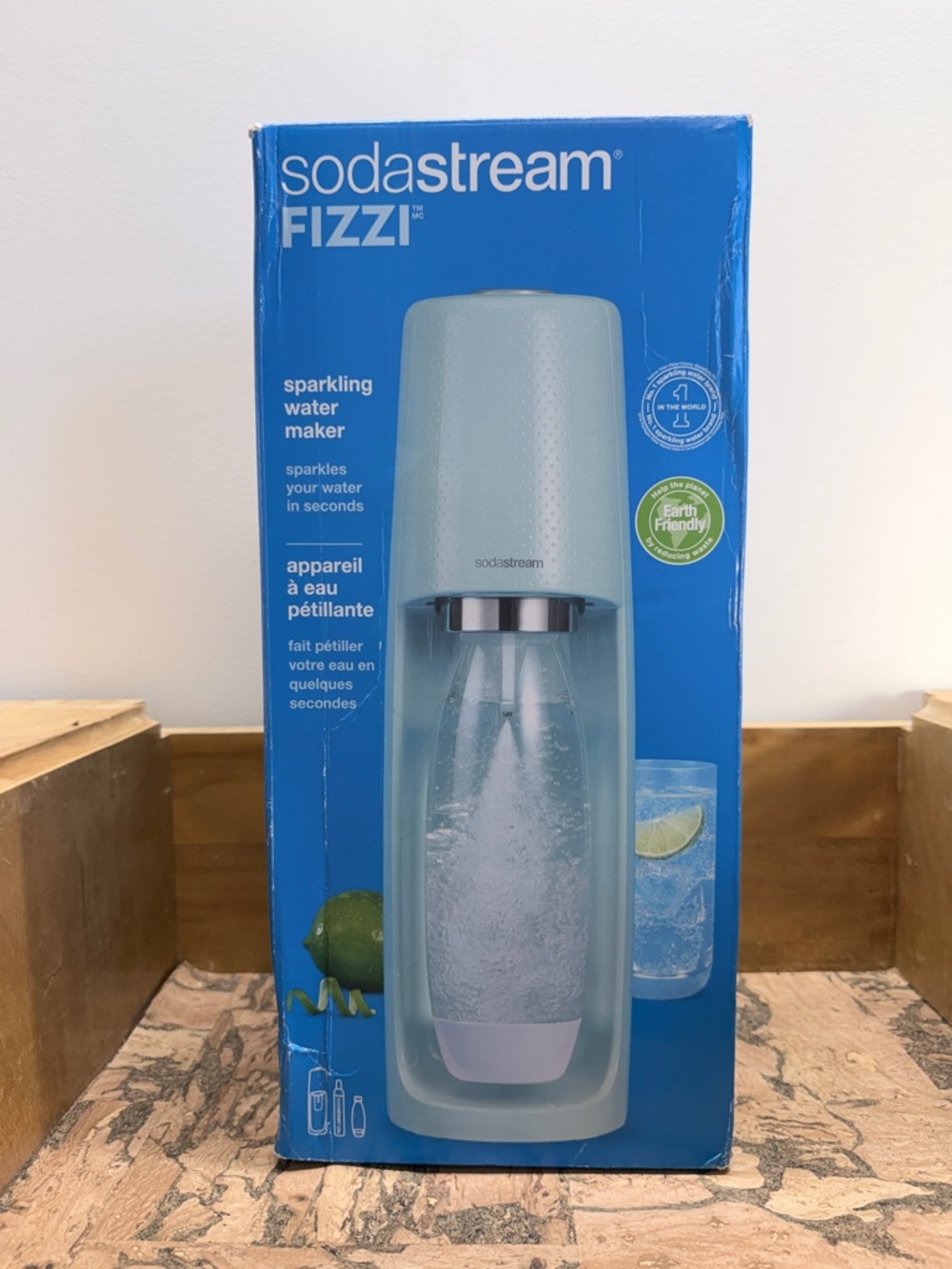 SodaStream Fizzi Sparkling Water Maker - Light Blue